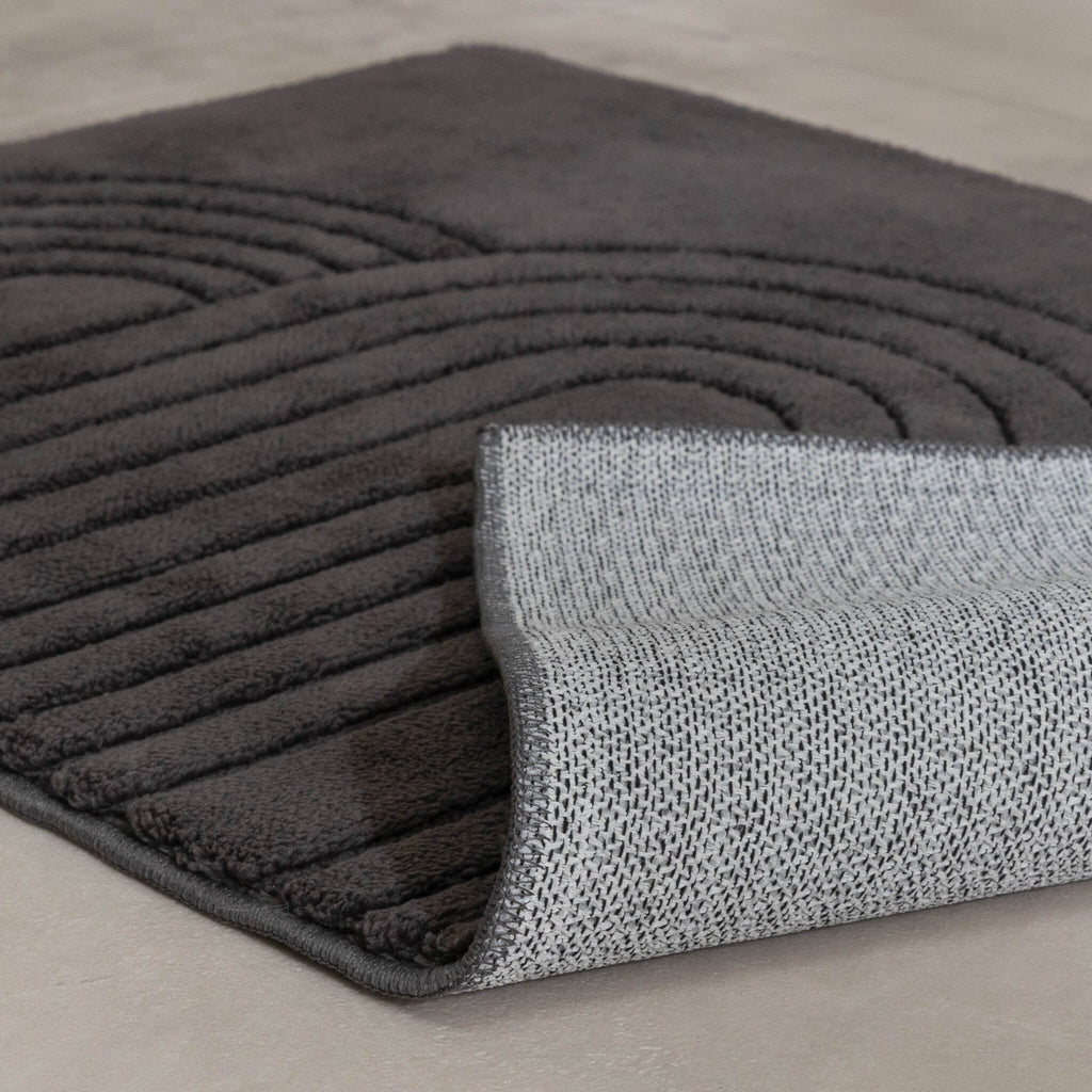 Bathroom Rug - Cassie Arches Black