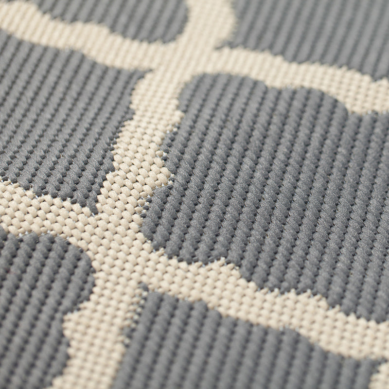 Round Outdoor Rug - Floreno Padua Beige/Anthracite
