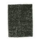Shaggy floor rug - New Paulo Dark Green 442