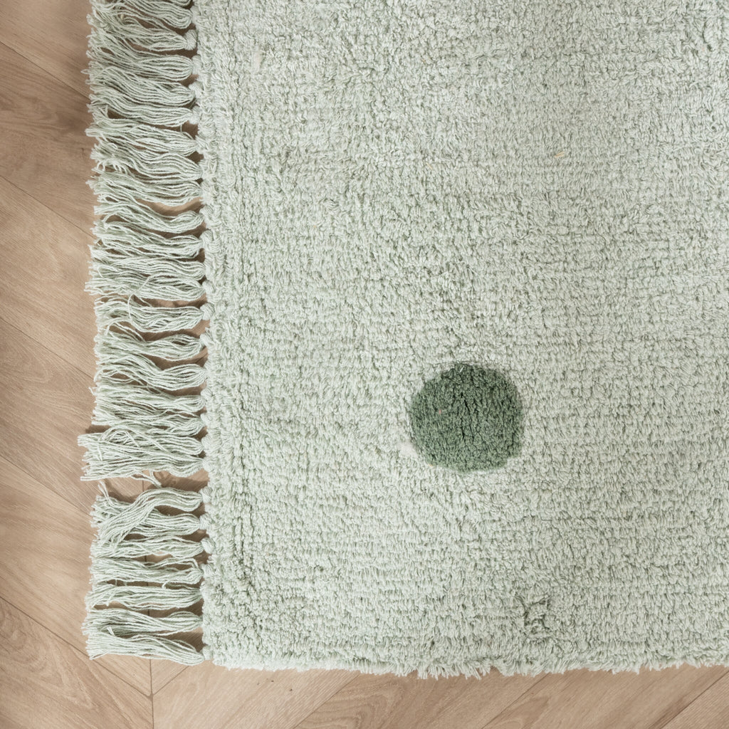 Kids’ Room Rug – Lou Dots Green