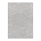 Outdoor Floor Rug - Curious Cream Anthracite Blois