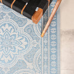 Outdoor Rug - Summer Oriental Light Blue
