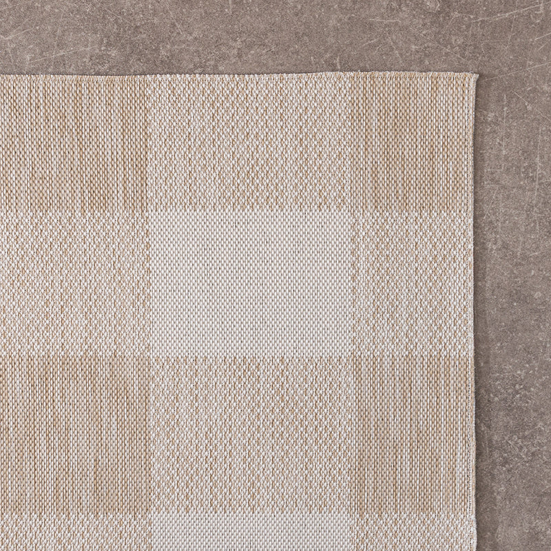 Indoor Outdoor Rug - Ranch Checkerboard Beige