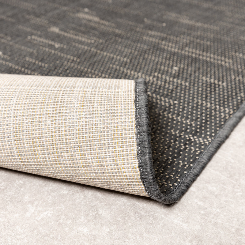 Outdoor Rug - Malta Melange Black