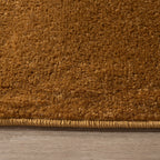 Low-pile rug - Essenza Ochre Yellow
