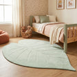 Washable children's rug - Coco Leaf Green