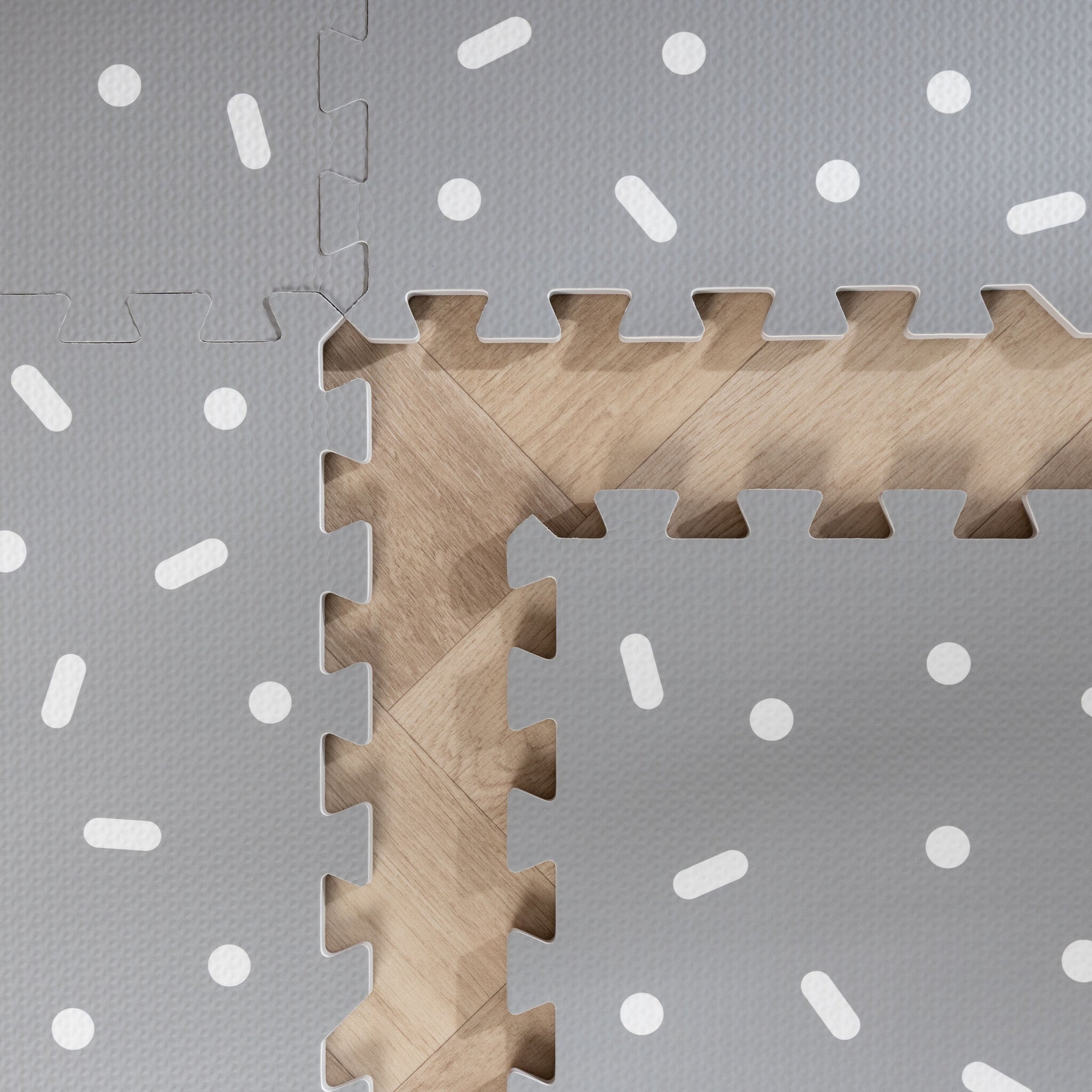 Foam Puzzle Mat – Alfie Sprinkles Grey
