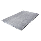 Wool Floor Rug - Trinette Blue/Cream