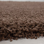 High-pile floor rug - Sade Brown