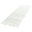 High-pile runner - Life Cream/White