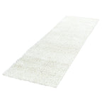 High-pile runner - Life Cream/White