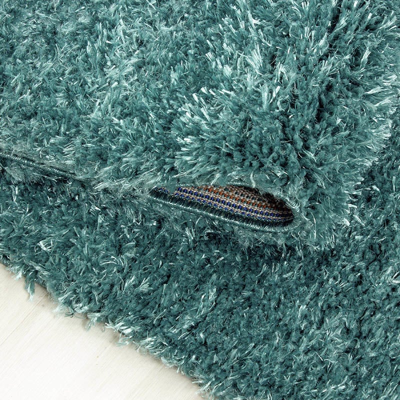High-pile rug - Blushy Turquoise