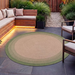 Round Indoor Outdoor Rug - Florence Green