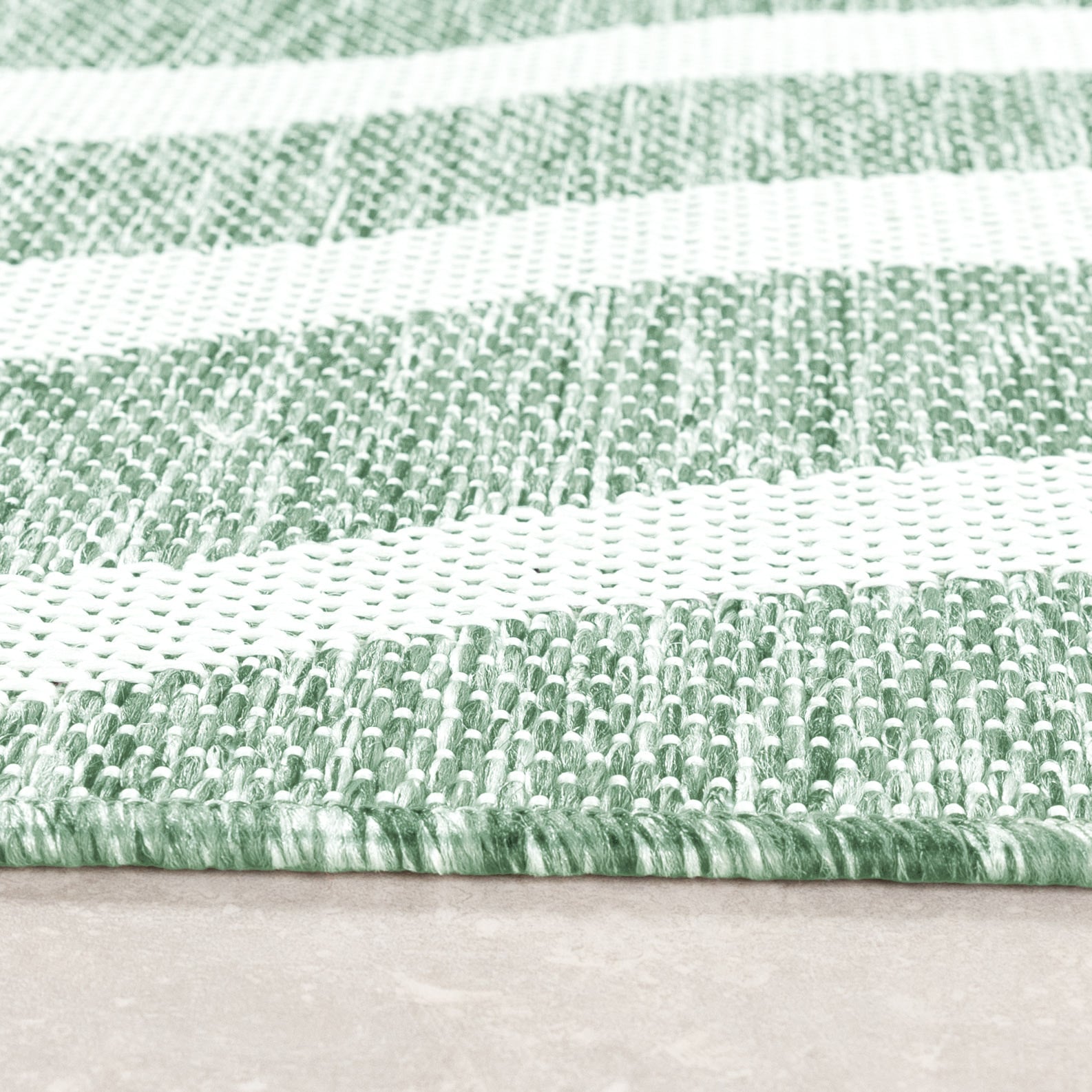 Outdoor Rug - Summer Waves Green