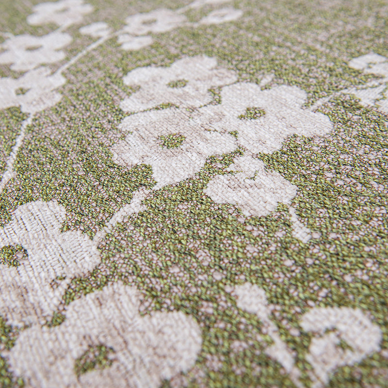 Floral Floor Rug - Sakura Wet Garden 9372