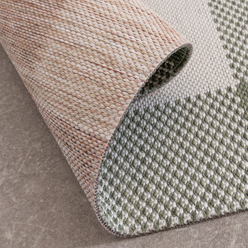 Indoor Outdoor Rug - Ranch Checkerboard Green