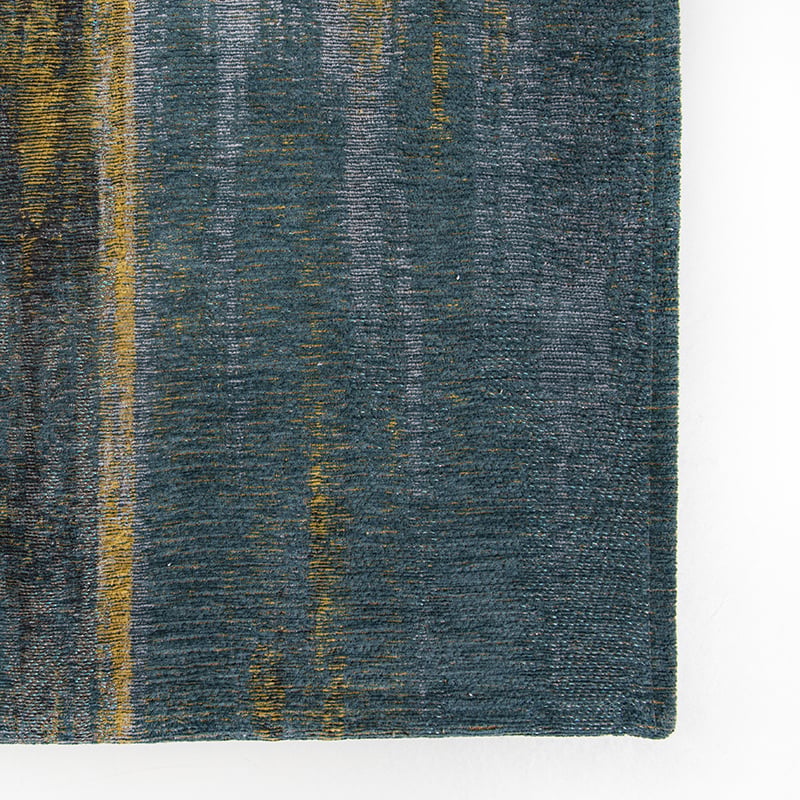 Vintage Floor Rug - Atlantic Monetti Blue/Yellow 9119