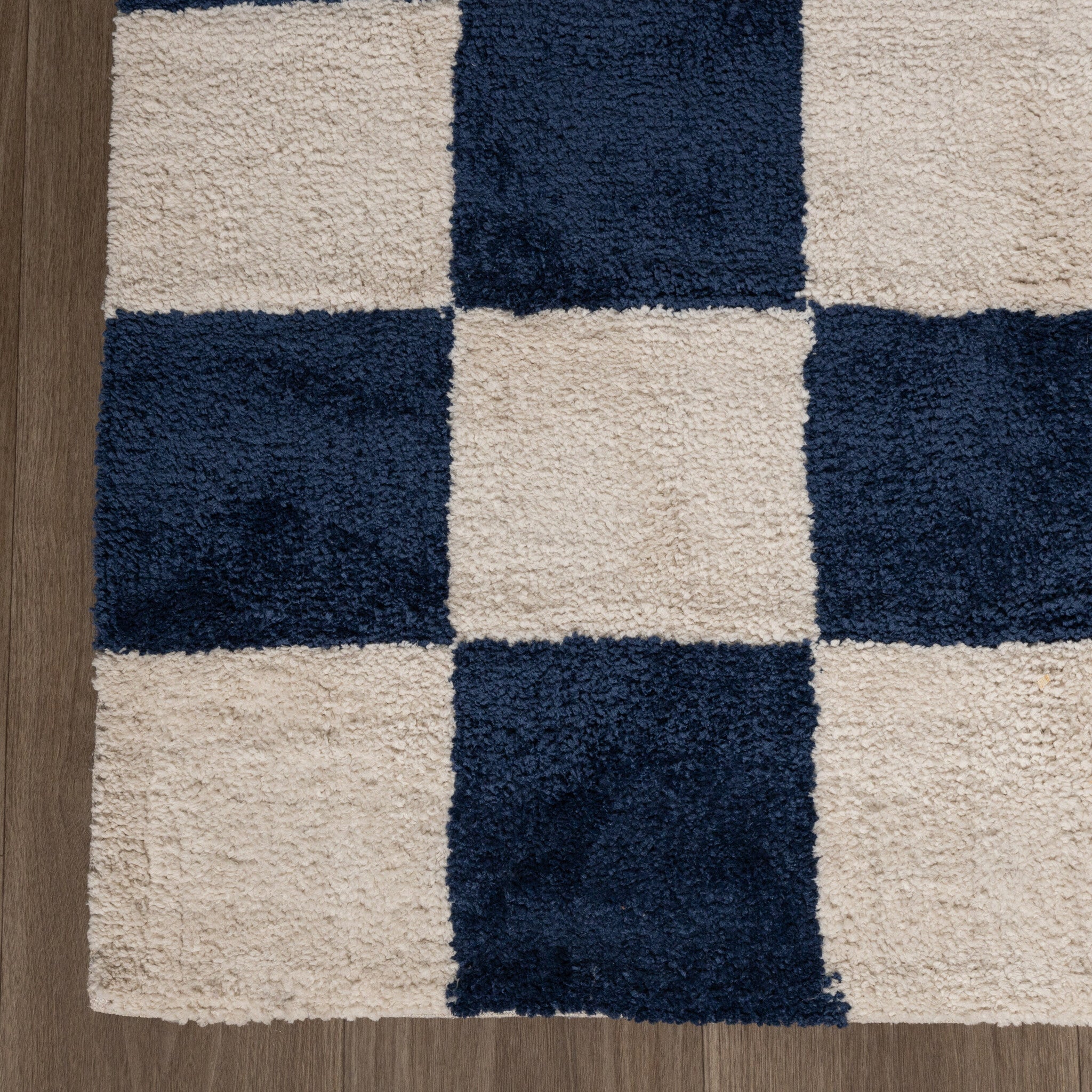 Checkerboard Rug - Blox Blue