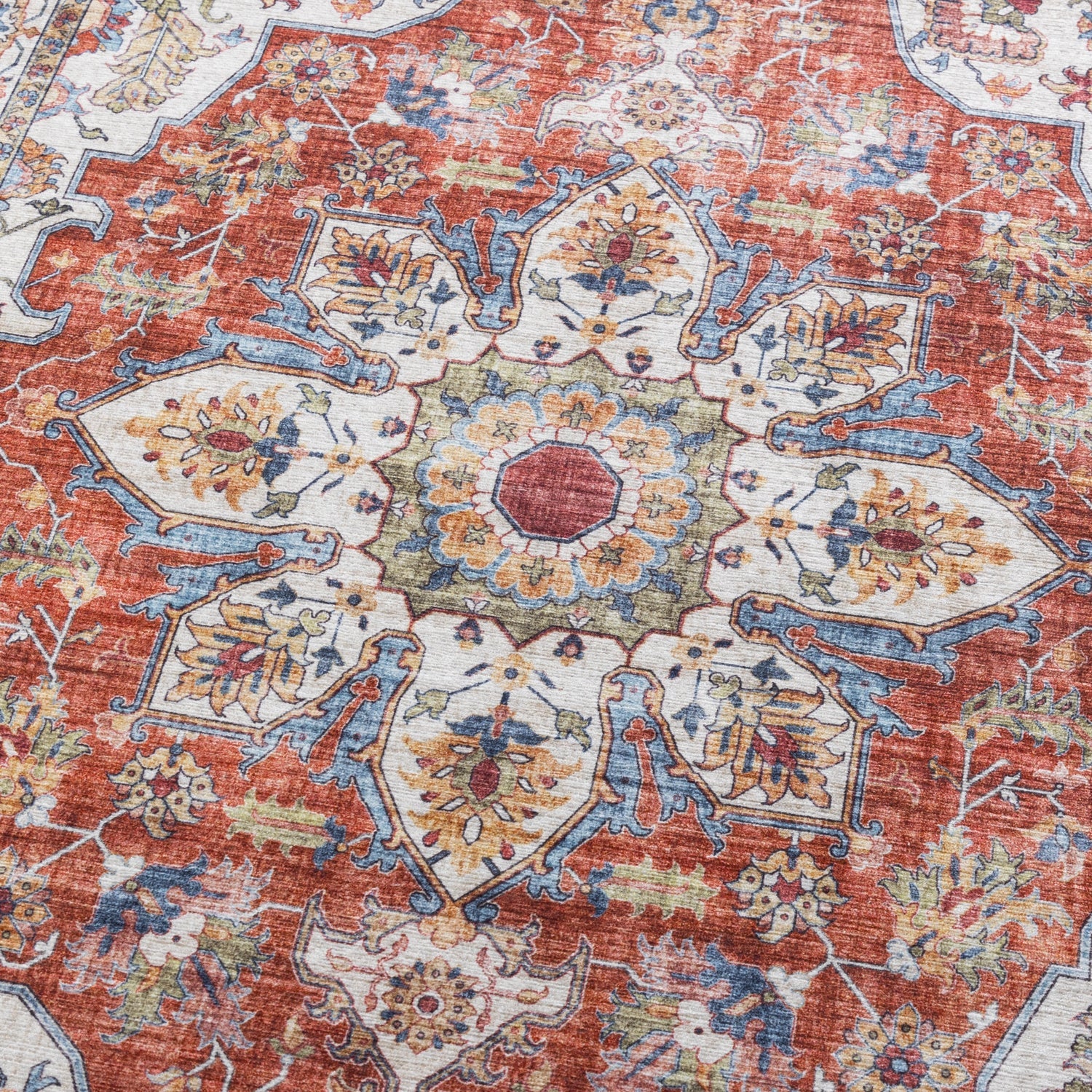 Washable Runner - Domingo Mandala Terra