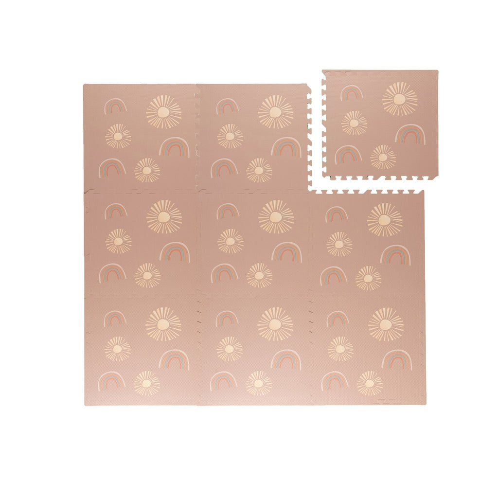 Foam puzzle mat - Alfie XL Sun Pink