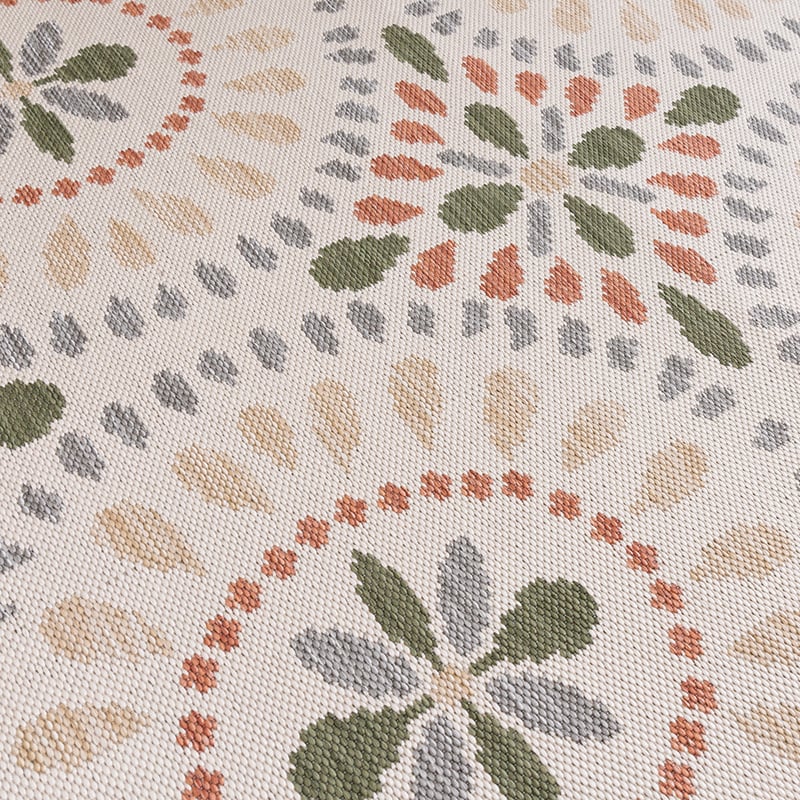 Indoor Outdoor Rug - Ranch Mandala Beige