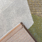 Abstract Floor Rug - Axil Blue/Green 5250