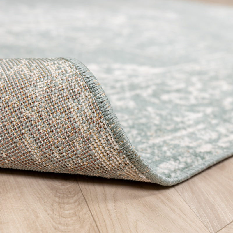 Vintage Rug - Spring Ethnic Green/Cream
