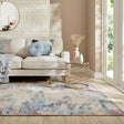 Washable Floor Rug - Reido Abstract Multicolor