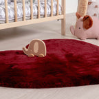 Kids Rug - Huggy Heart Red