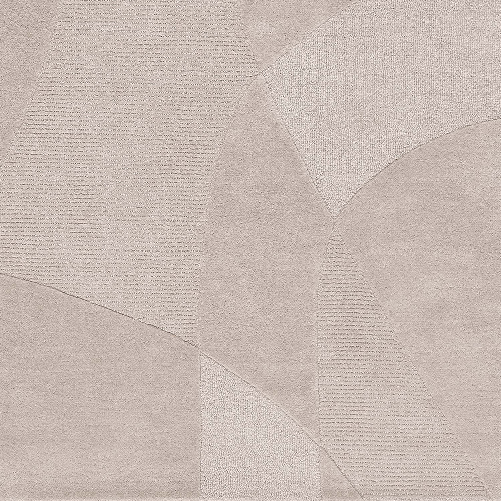 Modern wool floor rug - Fusion Beige 220