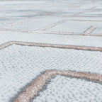Modern floor rug - Marble Pattern Grey/Brown
