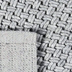 Wool Floor Rug - Brienne Light Grey