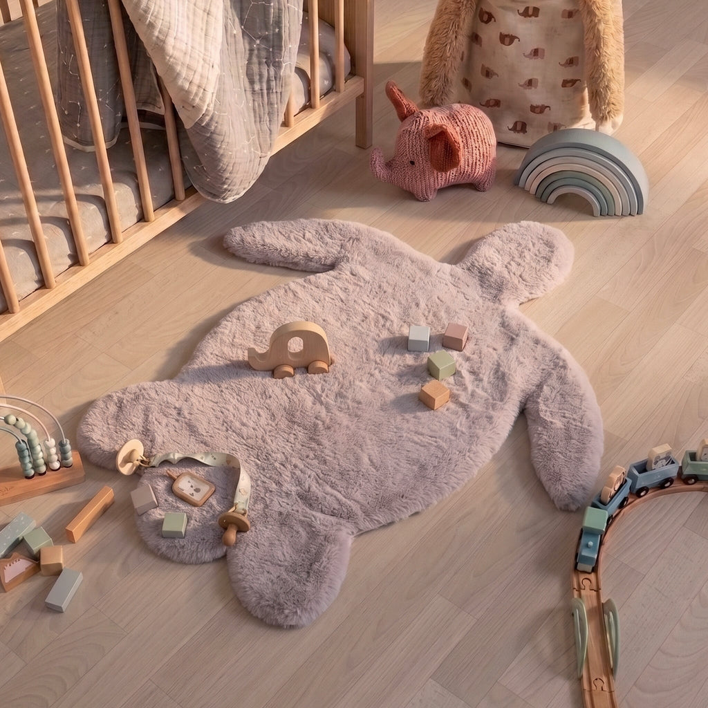 Kids Rug - Huggy Turtle Grey