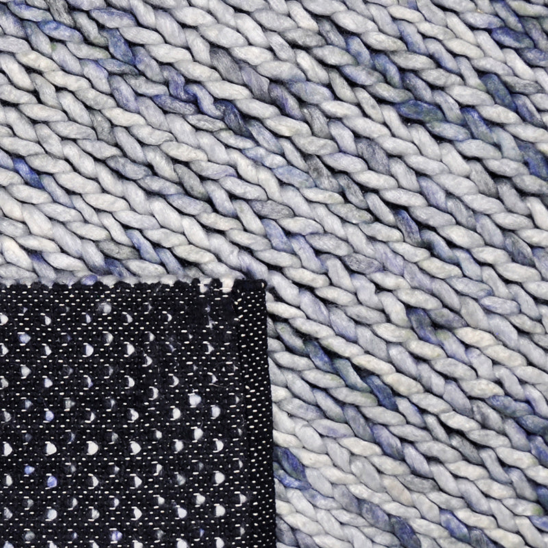 Wool floor rug - Bernadette Blue