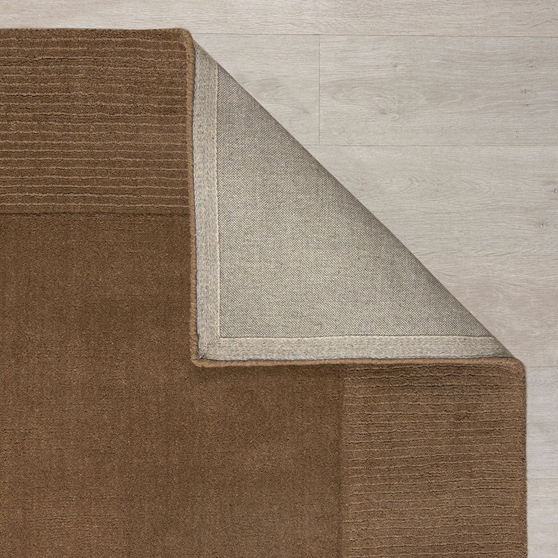 Solid floor rug - Tuscano Brown