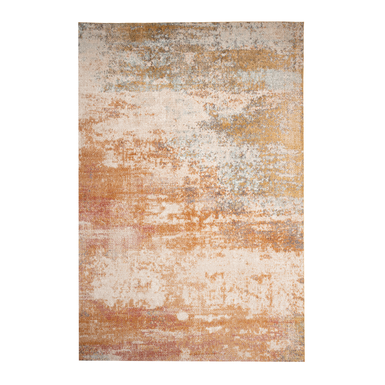 Modern Rug - Bush Ochre Yellow/Terra