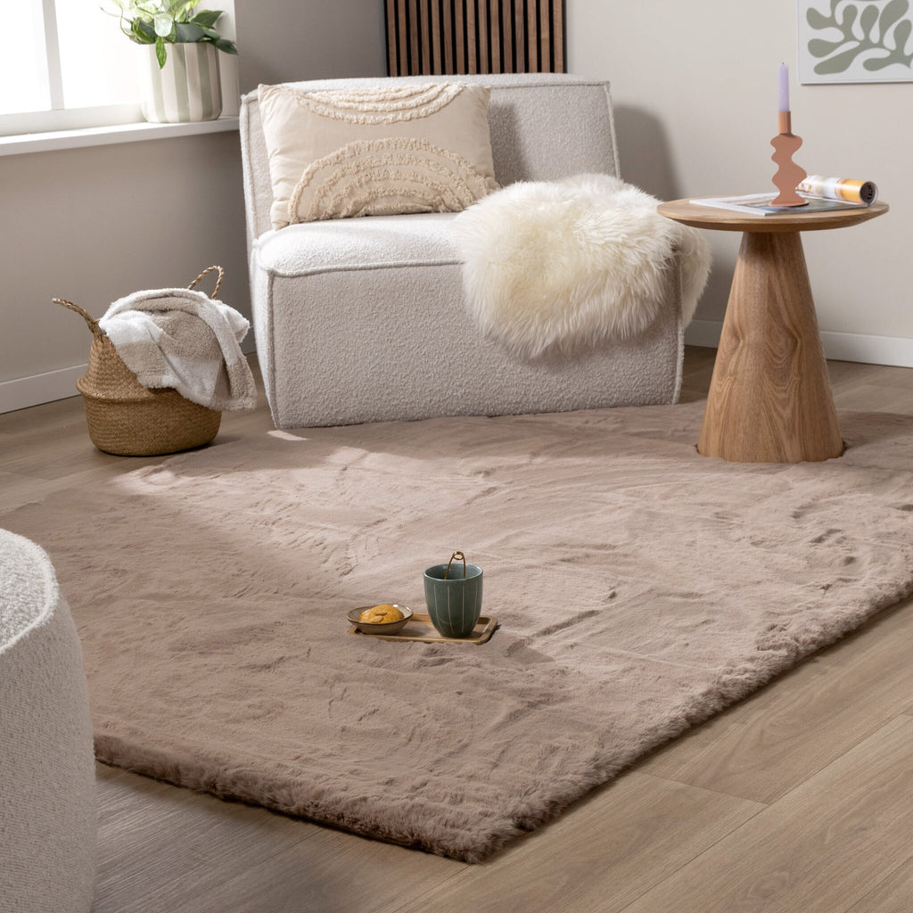 Soft High Pile Rug - Comfy Supreme Taupe