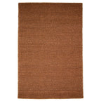 Wool floor rug - New Loop Ochre Yellow/Brown 631