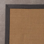 Sisal Rug - Tulum Border Anthracite