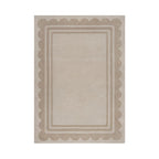 Modern floor rug - Scallo Lois Sand