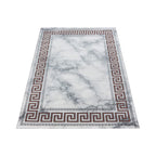 Modern Rug - Marble Edge Grey/Brown