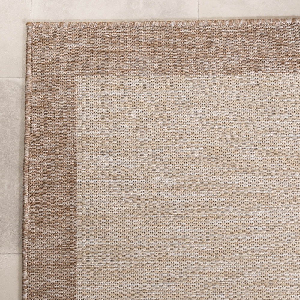 Balcony Rug - Sierra Border Cream/Beige