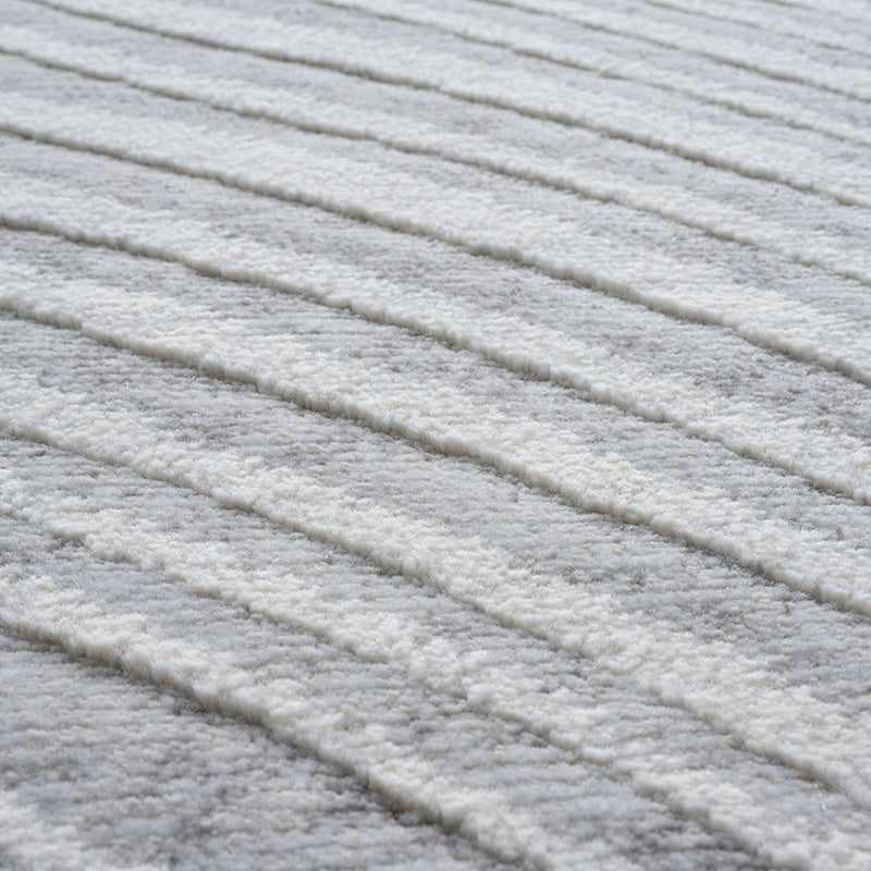 Modern Floor Rug - Alvie Grey 6979