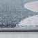 Round children's floor rug - Fleurtje Moon Pink