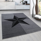 Modern floor rug - Plus Grey 8002