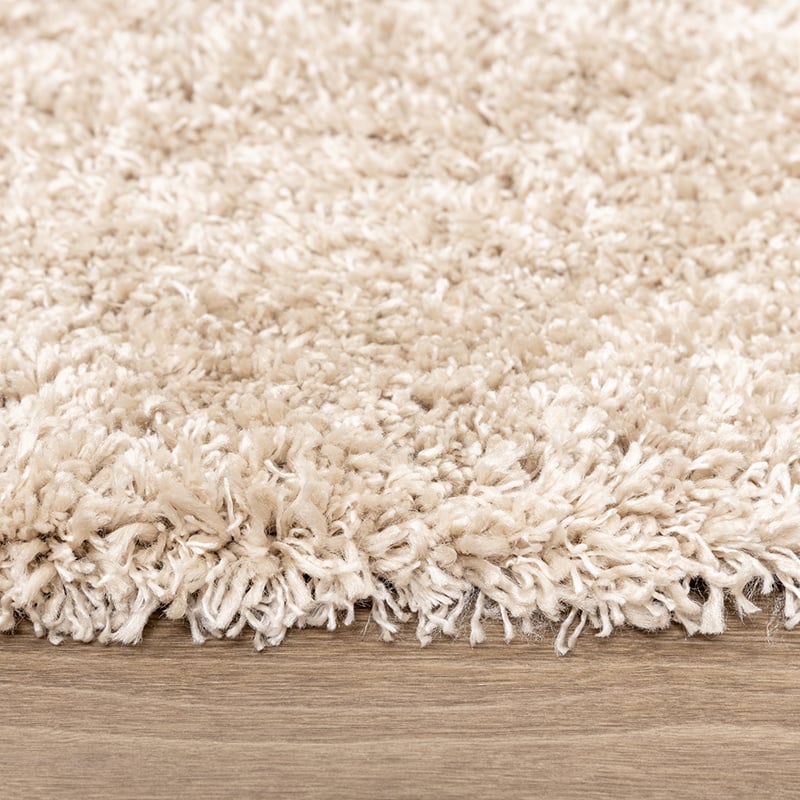 Washable High-Pile Rug - Tidy Beige