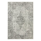 Vintage floor rug - Pleasure Green/Black Vertou