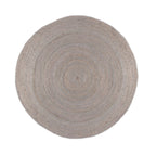 Jute Rug - Fair Round Grey