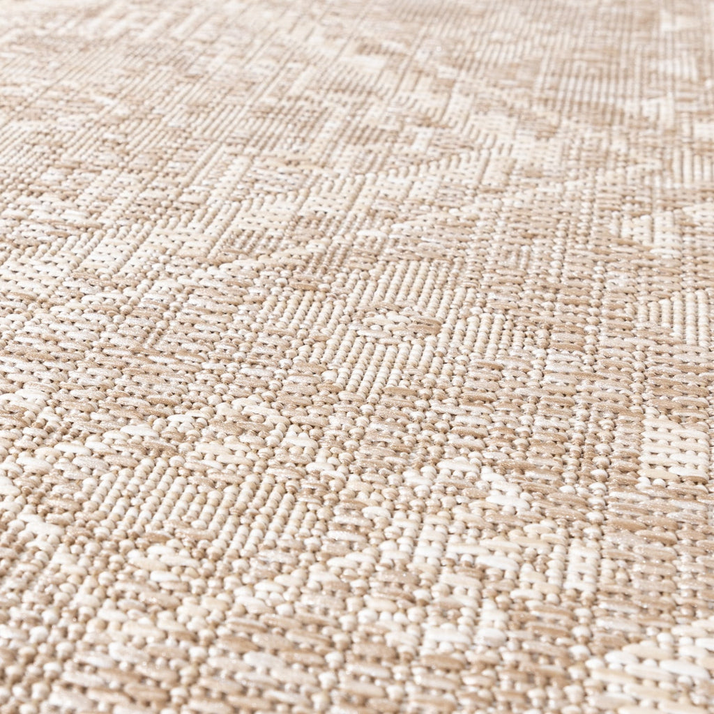 Jute Outdoor Rug - Atlas Aztec Brown/Cream