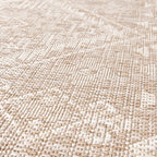Jute Outdoor Rug - Atlas Aztec Brown/Cream